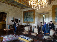 Chateau de Mauriac (32), Salon